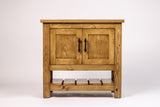 Single Sink Bathroom Vanity in Solid Pine Wood