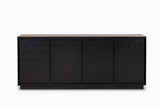 Handcrafted Oak Wood Credenza, Buffet Sideboard, Cabinet for Dining Room, Living Room, Kitchen and TV Room