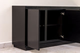 Handcrafted Oak Wood Credenza, Buffet Sideboard, Cabinet for Dining Room, Living Room, Kitchen and TV Room
