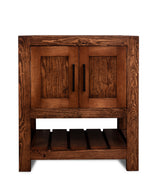 Bathroom vanity single sink