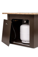 Rectangular Outdoor Fire Pit Table