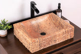 Marble Vessel Bathroom Sink