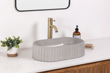 Concrete Vessel Bathroom Sink – Ventura