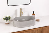 Concrete Vessel Bathroom Sink – Luna