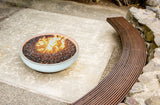 Round Outdoor Concrete Fire Pit Bowl