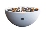 Round Outdoor Concrete Fire Pit Bowl