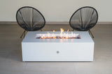 Rectangular Outdoor Fire Pit Table