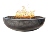 Round Outdoor Concrete Fire Pit Bowl