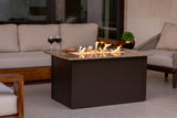 Rectangular Outdoor Fire Pit Table