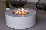 Round Outdoor Fire Pit Table