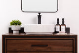 Marble vessel bathroom sink
