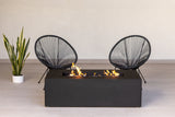 Rectangular Outdoor Fire Pit Table