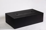 Rectangular Outdoor Fire Pit Table