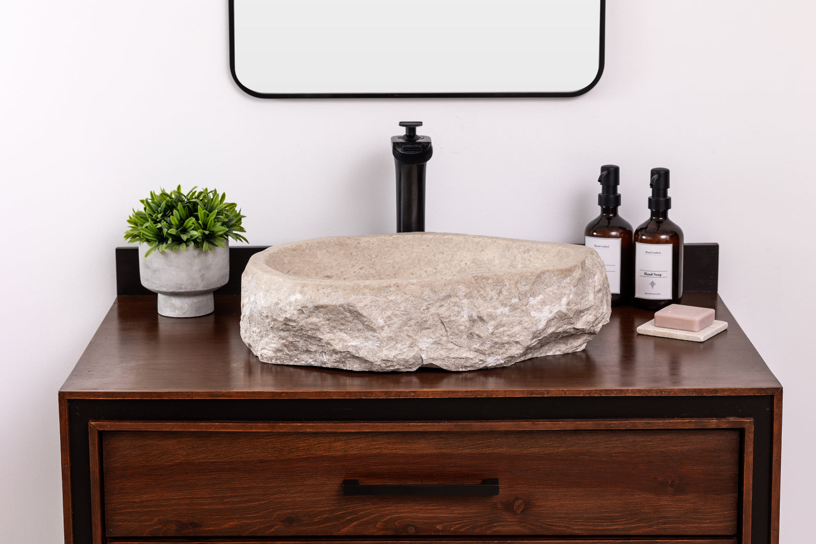 unoa 【Marble stone】No sleeve design Solto White Marble Insignia 1.25x6 - Patara Stone
