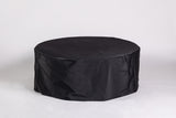 Round Fire Pit Table Cover