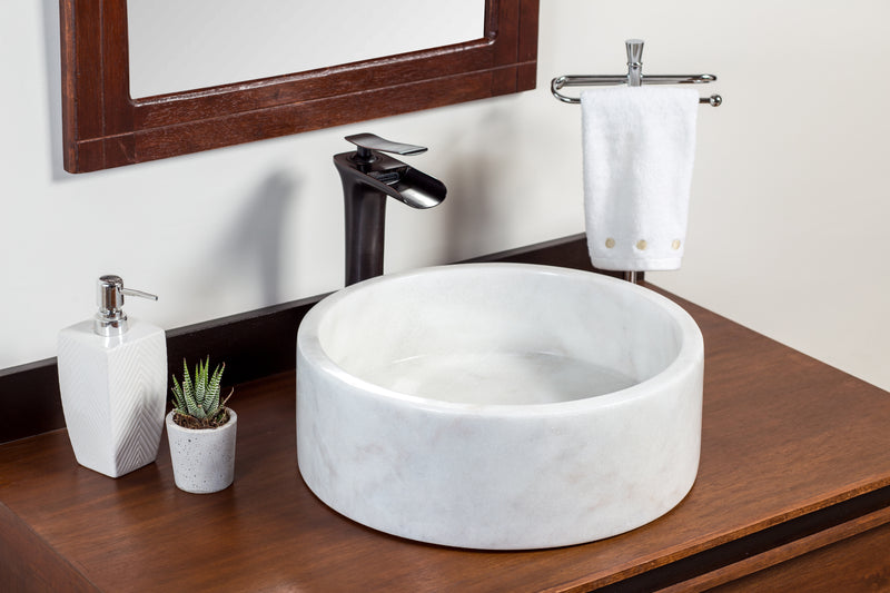 Natural Stone Vessel Bathroom Sink 