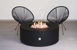 Round Outdoor Fire Pit Table